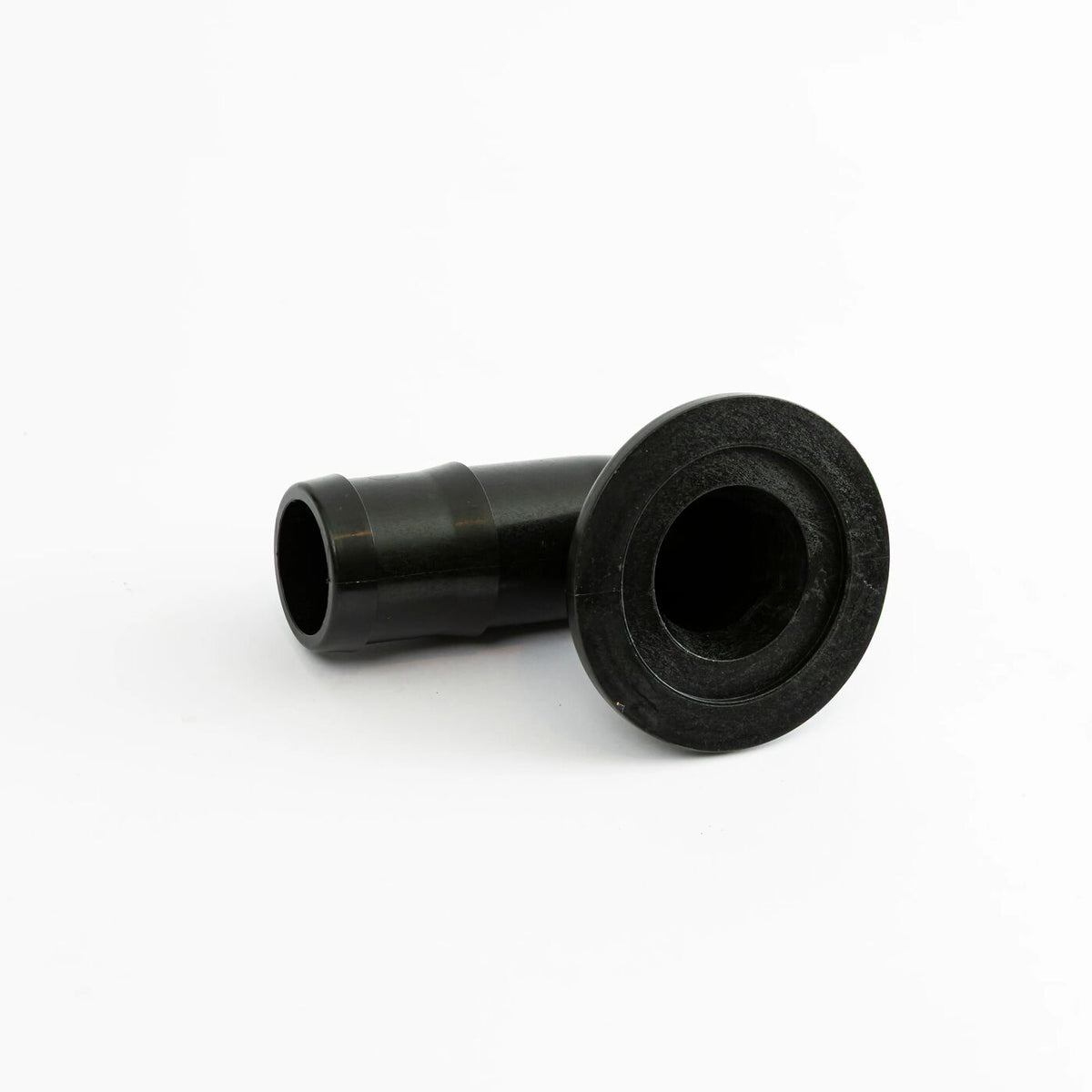 2" Flange x 2" Hose Barb 90 Deg Elbow - M200BRB90