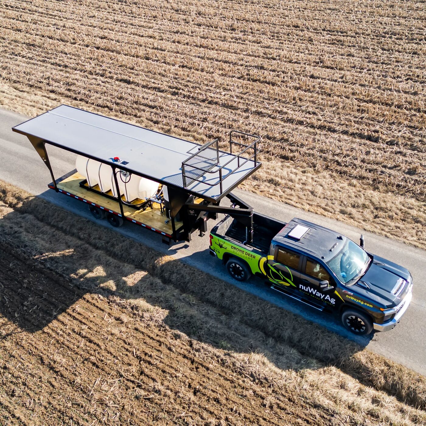 2025 nuWay Drone Trailer — Gooseneck w/ Mike's Loadout