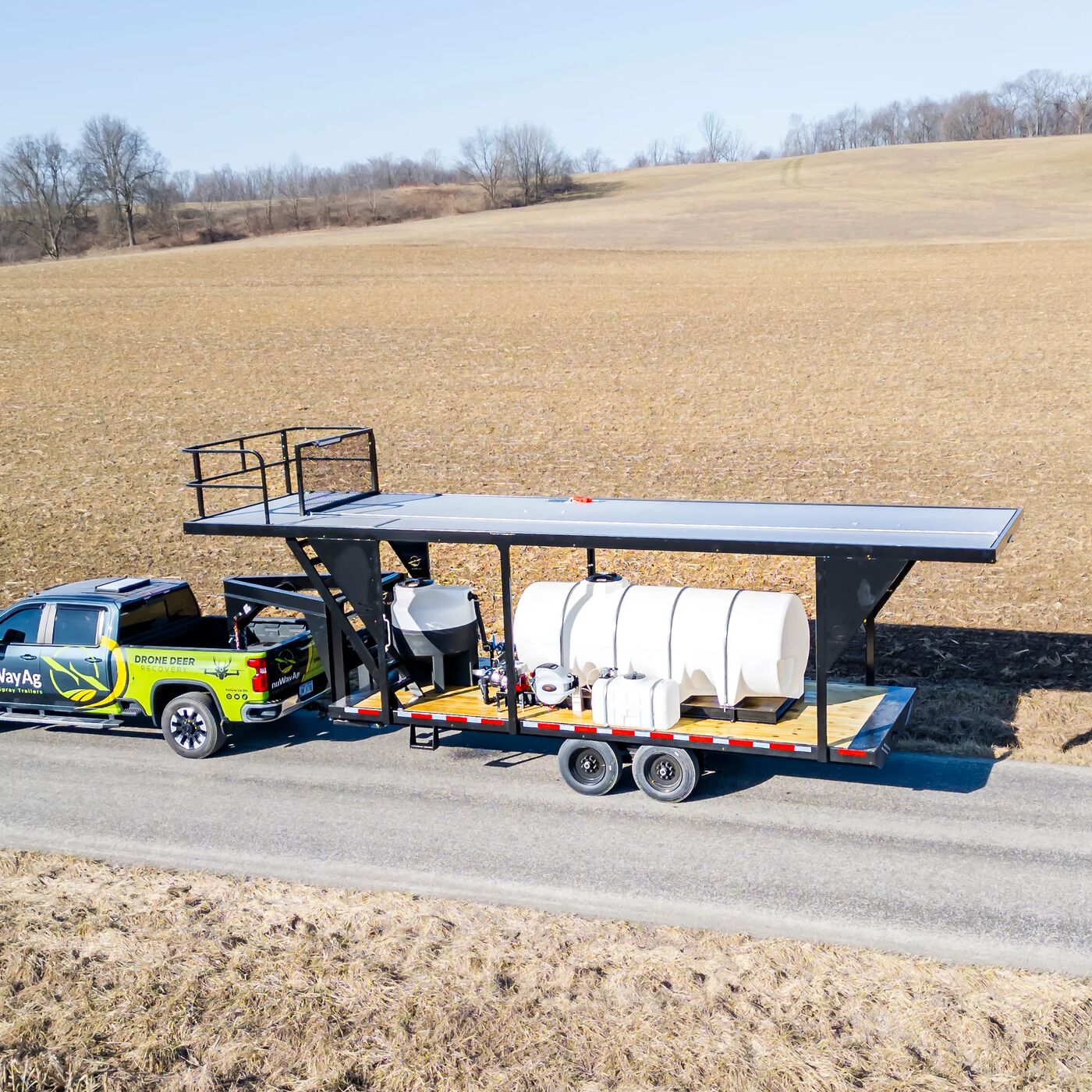 2025 nuWay Drone Trailer — Gooseneck w/ Mike's Loadout