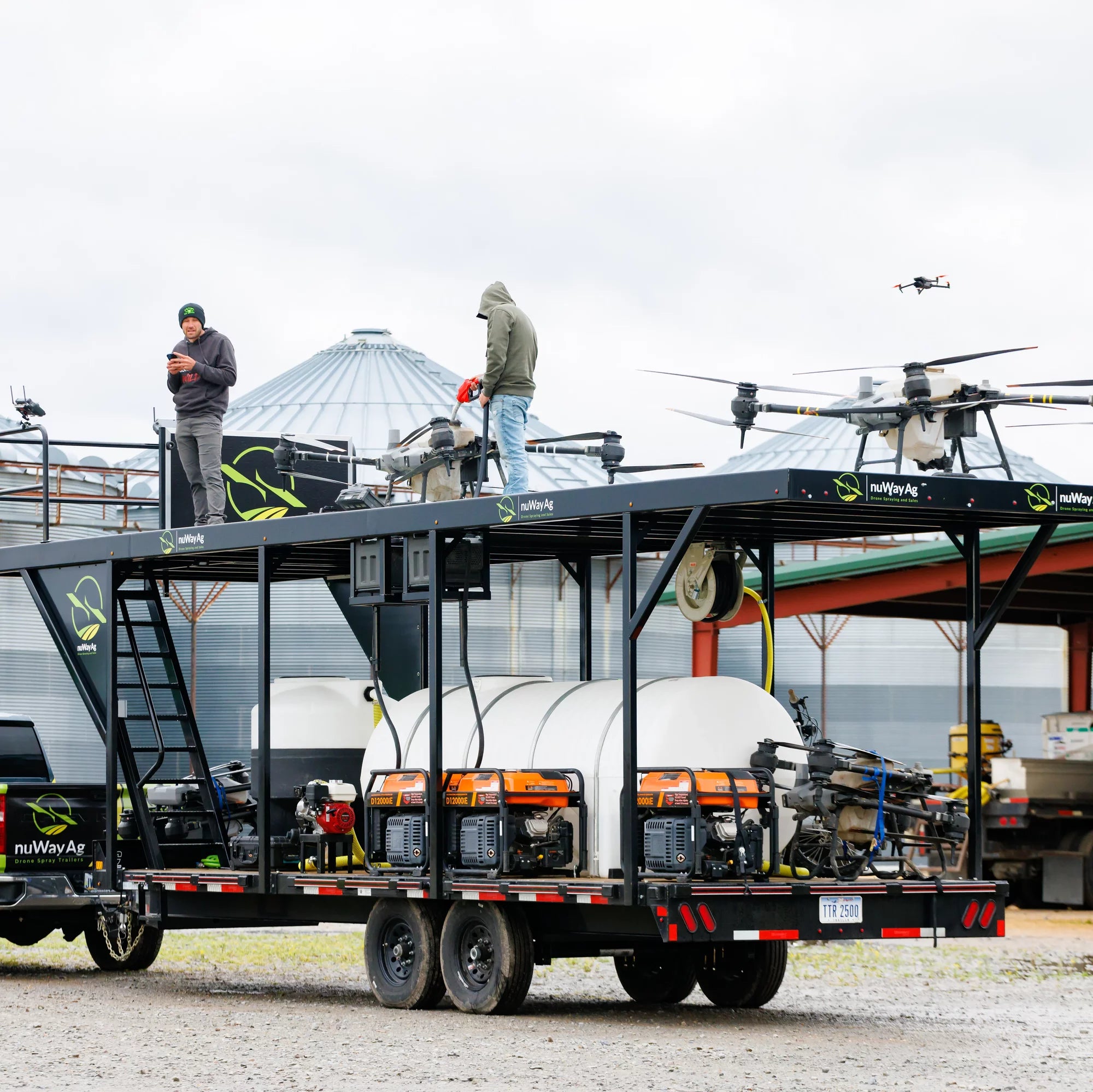 nuWay Ag 2024 Drone Trailer w/ Mike's Loadout