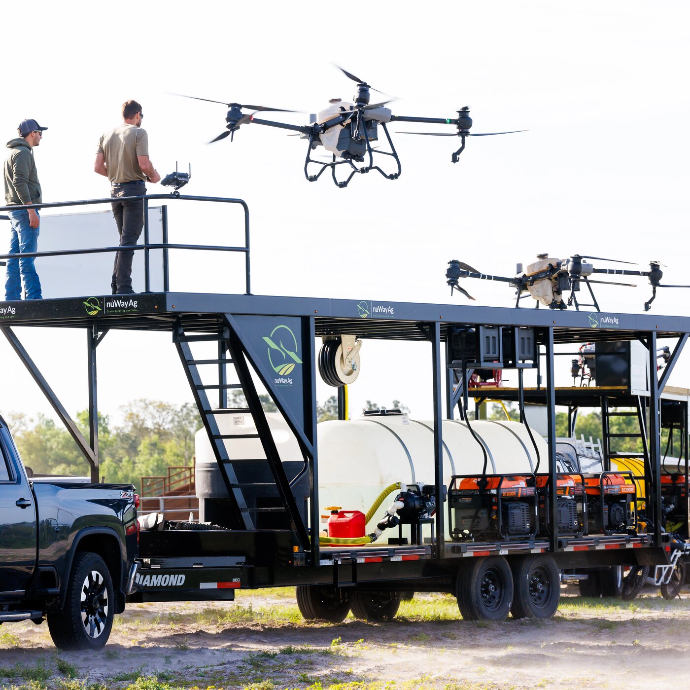 nuWay Ag 2024 Drone Trailer w/ Mike's Loadout