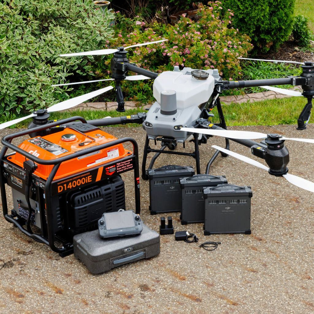 dji solar generator nuWay DJI T50 Complete Generator Kit