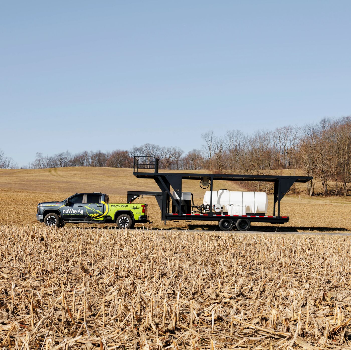 2025 nuWay Drone Trailer — Gooseneck w/ Mike's Loadout
