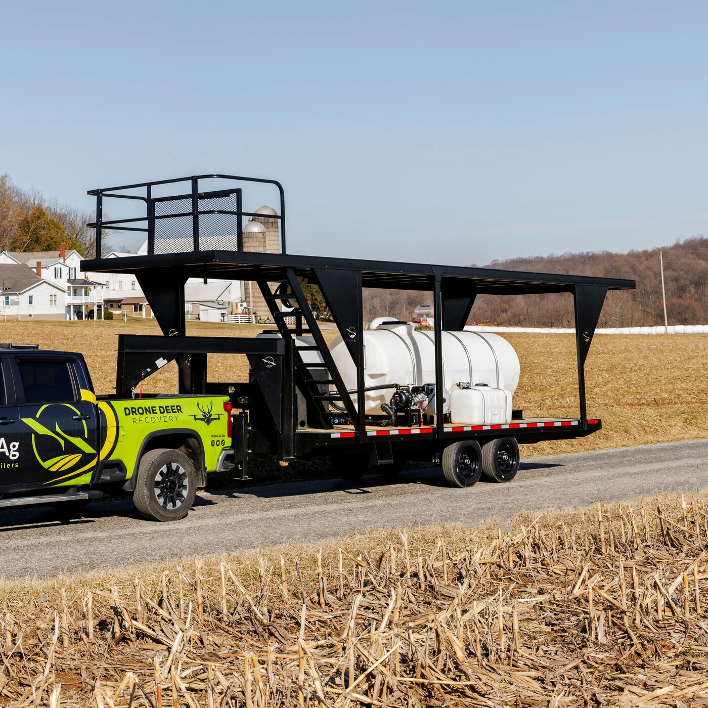 2025 nuWay Drone Trailer — Gooseneck w/ Mike's Loadout