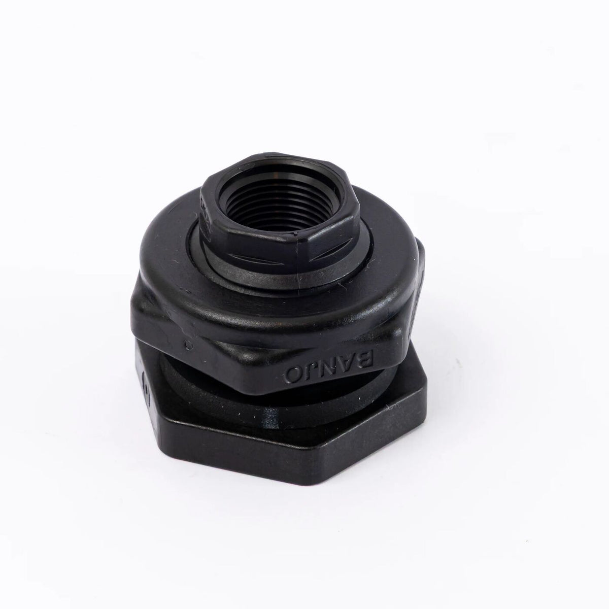 3/4" Poly Bulkhead Tank Fitting with EPDM Gasket - TF075