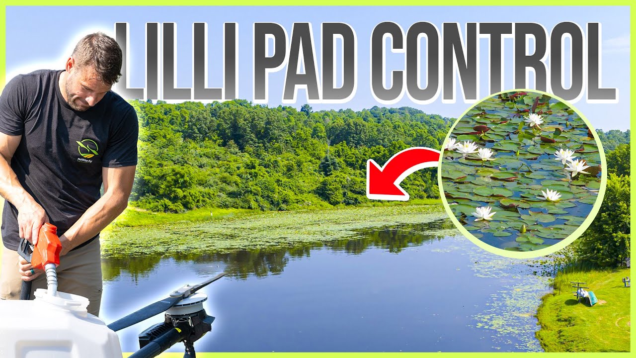 Revolutionizing Pond Maintenance with Agricultural Spray Drones