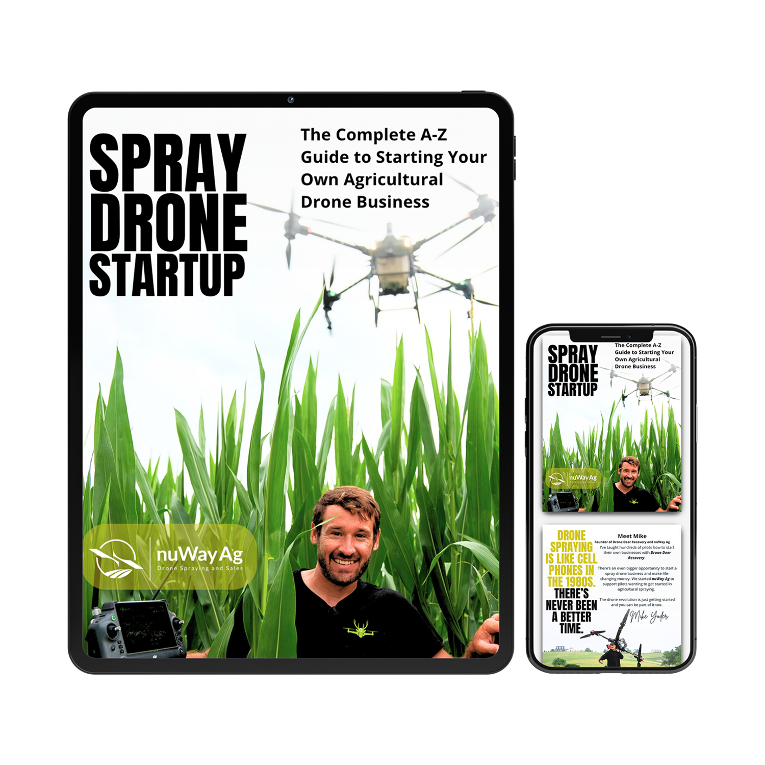 Spray Drone Startup - The Complete A-Z Guide to Starting Your Own Agricultural Drone Business