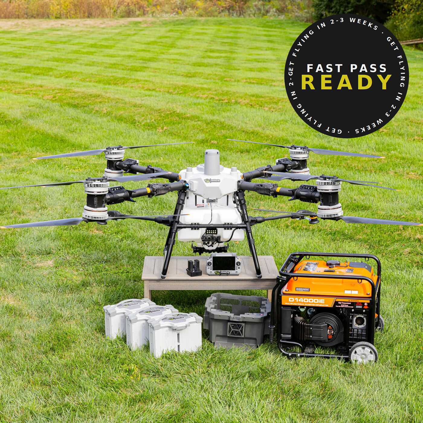 DJI T100 Agricultural Drone Generator Bundle