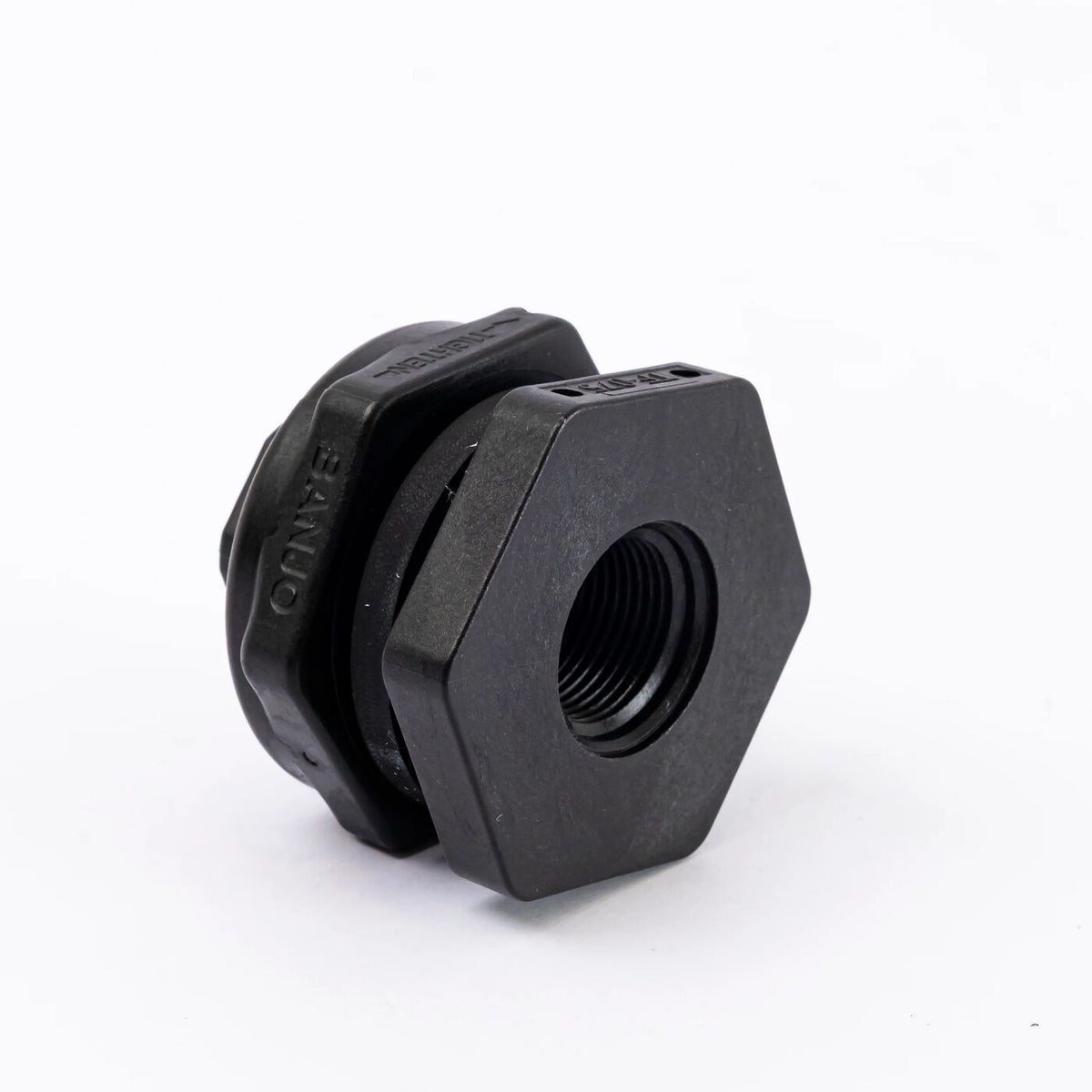 3/4" Poly Bulkhead Tank Fitting with EPDM Gasket - TF075
