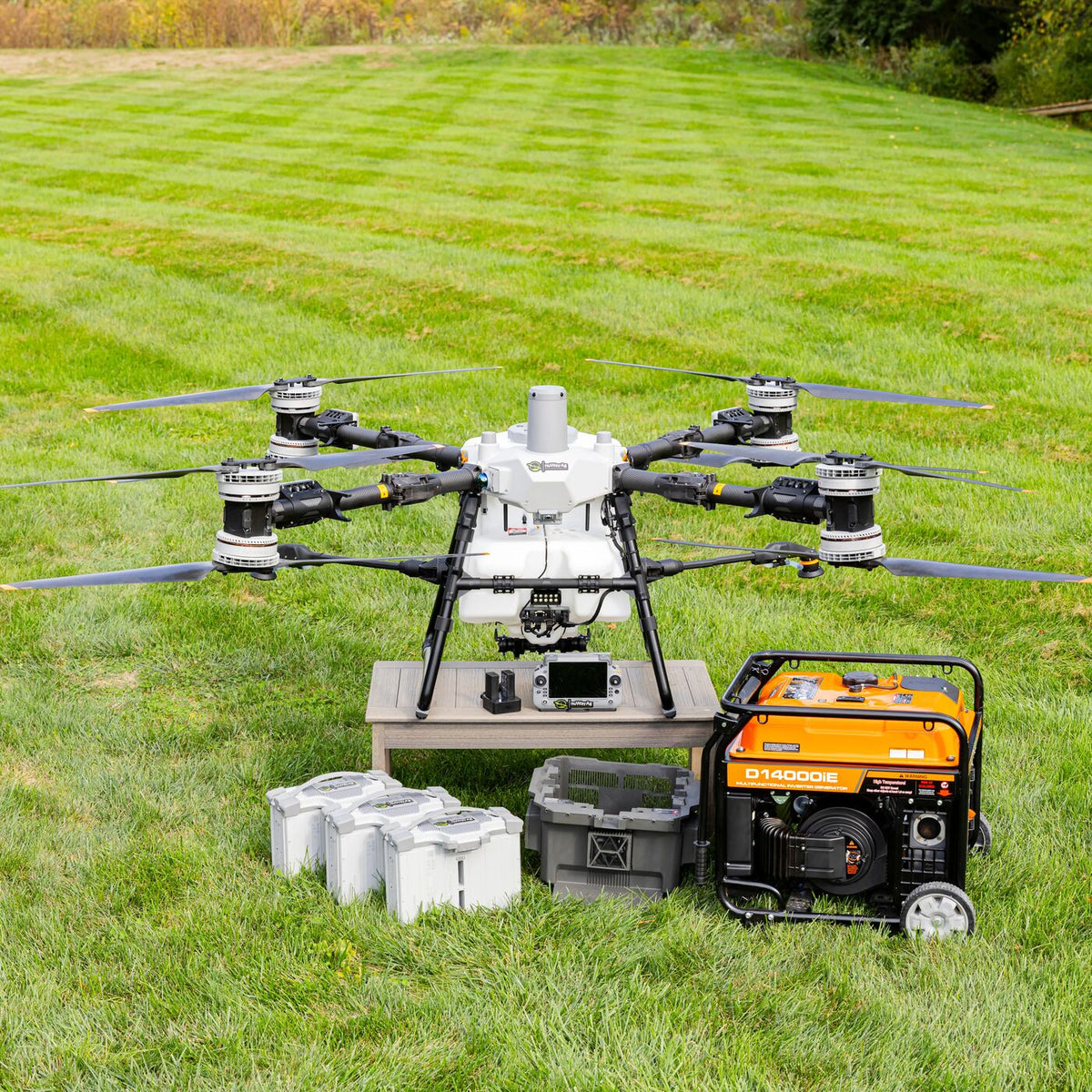 DJI T100 Agricultural Drone Generator Bundle